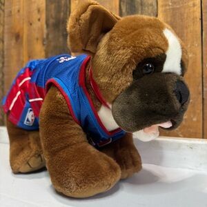 Detroit Pistons Boxer Dog Build-A-Bear Plush With Sound